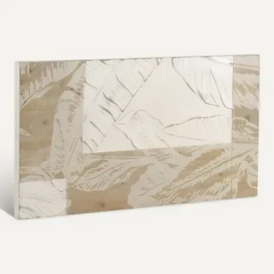 Tête De Lit Bois Blanc Style Urbain Prêt À Poser