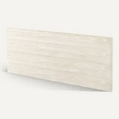 Tête De Lit Bois De Frêne Patiné Blanc Effet Naturel