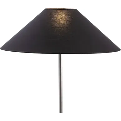 Abat Jour Coton Noir élégant Pour Lampe De Salon Moderne