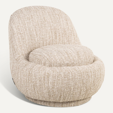 Fauteuil Lounge Design Beige Angora Dossier Arrondi Ultra Confort Fauteuil Lounge Design Beige Angora Dossier Arrondi Ultra Confort