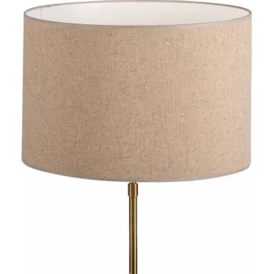 Abat Jour En Lin Beige Pour Lumière Douce