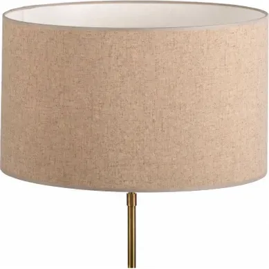 Abat Jour Cylindrique En Lin Naturel
