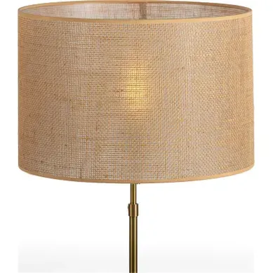 Abat Jour Cylindrique En Sisal Crème