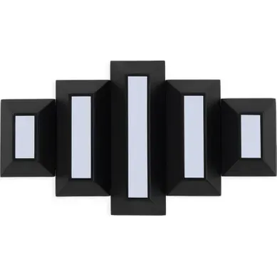 Applique Murale Noire Design Géométrique Applique Murale Noire Design Géométrique