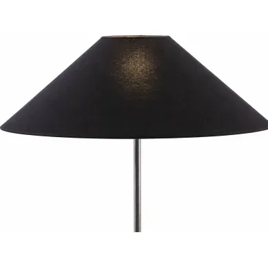 Abat Jour Coton Noir Pour Lampe élégante