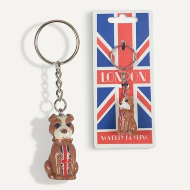 Porte Cles Bulldog Londres