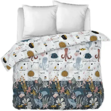 Couette Imprimee 240 X 260 Cm Octopia Le Poulpe