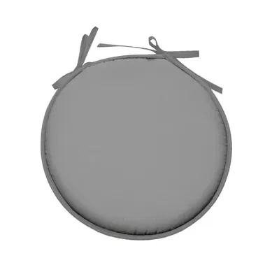 Galette De Chaise Ronde Unie Pop Color 40 Cm Gris Souris Galette De Chaise Ronde Unie Pop Color 40 Cm Gris Souris