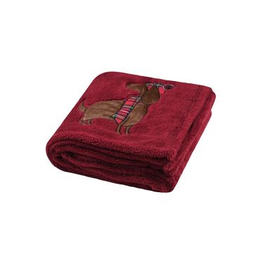 Plaid Douillet 130 X 150 Cm Chien Rouge Plaid Douillet 130 X 150 Cm Chien Rouge