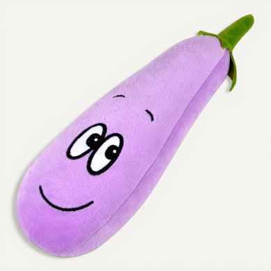 Jeu En Peluche Aubergine Pour Chien Jeu En Peluche Aubergine Pour Chien