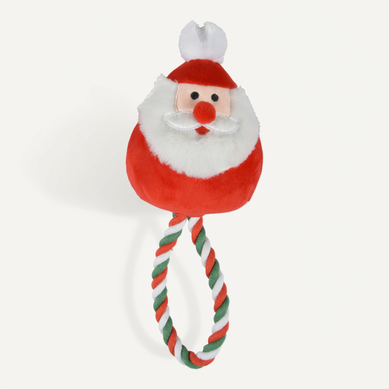 Jeu Peluche Pere Noel Et Corde Pour Chien Jeu Peluche Pere Noel Et Corde Pour Chien