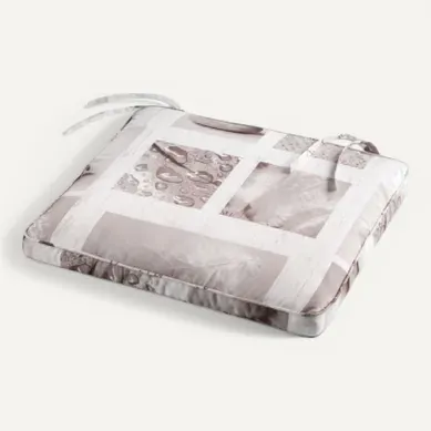 Coussin Galette De Chaise Assise 43 X 37 X 5 Cm Clarte Blanc Coussin Galette De Chaise Assise 43 X 37 X 5 Cm Clarte Blanc