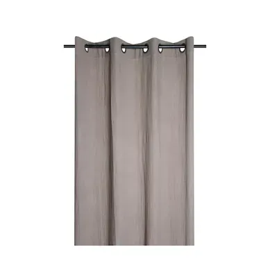 Rideau En Gaze De Coton 140 X 260 Cm Pop Colors Beige