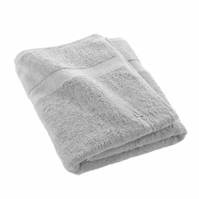 Serviette De Toilette 90 X 150 Cm Elegante Gris Perle Serviette De Toilette 90 X 150 Cm Elegante Gris Perle