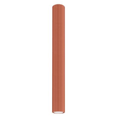 Plafonnier En Aluminium - Onyx 60 - Ocre Rouge - Ip20 - Max 10w LED - Gu10