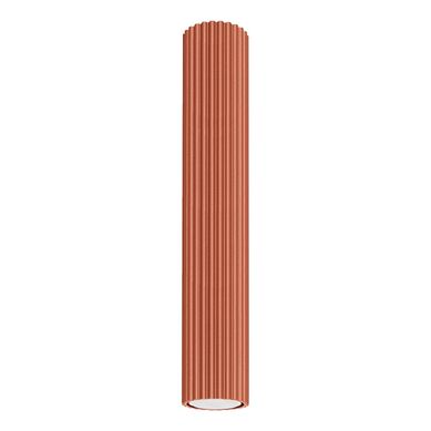 Plafonnier En Aluminium - Onyx 40 - Ocre Rouge - Ip20 - Max 10w LED - Gu10