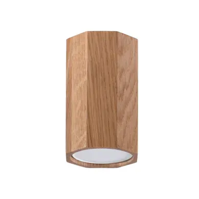 Plafonnier En Bois - Tyrian - Chêne - Ip20 - Max 10w LED - Gu10 - Style Scandinave