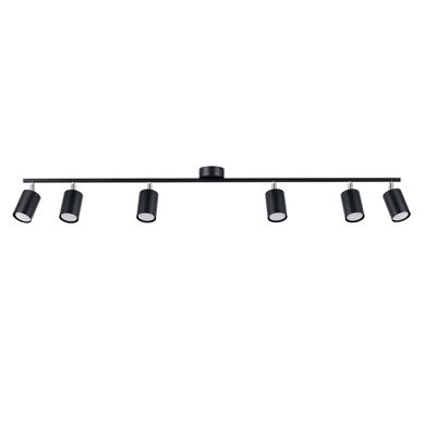 Plafonnier En Acier - Lucida - Noir - Ip20 - Max 10w LED - Gu10 - Style Moderne