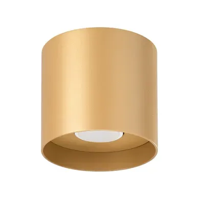 Plafonnier En Aluminium - Superion - Doré - Ip20 - Max 10w LED - Gu10 - Style Minimaliste