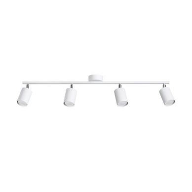 Plafonnier En Acier - Lucida - Blanc - Ip20 - Max 10w LED - Gu10 - Style Moderne