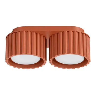 Plafonnier En Aluminium - Aurélis - Orange - Ip20 - 10 - Gx53 Plafonnier En Aluminium - Aurélis - Orange - Ip20 - 10 - Gx53