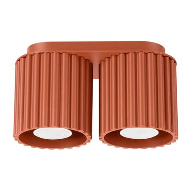 Plafonnier En Aluminium - Aurélis - Orange - Ip20 - 10 - Gu10 Plafonnier En Aluminium - Aurélis - Orange - Ip20 - 10 - Gu10