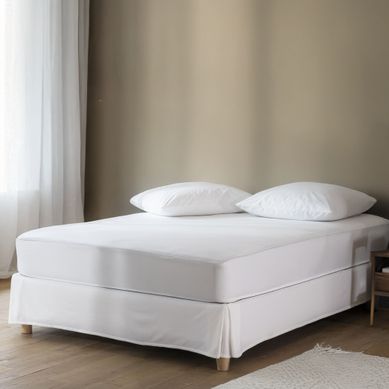 Pack Protège Matelas 120x190 Et Protège Oreillers 100% Coton Anti-acariens Pack Protège Matelas 120x190 Et Protège Oreillers 100% Coton Anti-acariens