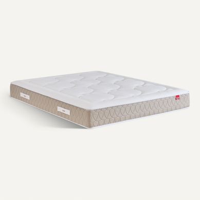 Matelas ressorts 140x190 cm EPEDA CLEMAE 2 avec latex ép.25 cm vue 3/4