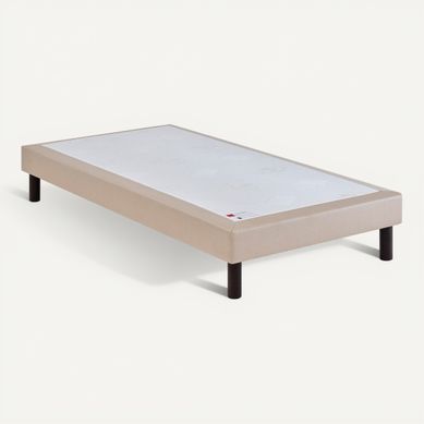 Sommier bronze 120x190 cm EPEDA EGERIE 3 MEDIUM vue 3/4