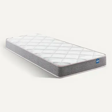 Matelas mousse 90x190 cm BULTEX EXACT 4 ép.19 cm vue 3/4