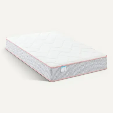 Matelas hybride 90x190 cm MERINOS POP ép.22 cm Matelas hybride 90x190 cm MERINOS POP ép.22 cm vue 3/4