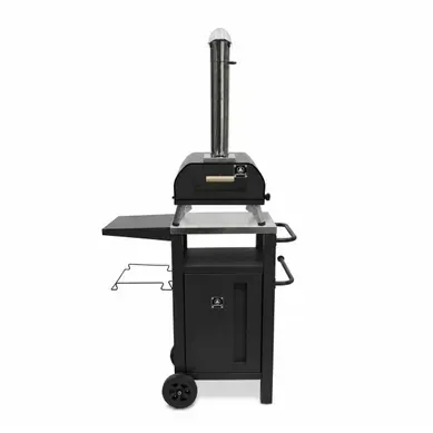 Pack Four À Pizza Avec Chariot Bbq, Accessoires Et Housses De Protection Pack Four À Pizza Avec Chariot Bbq, Accessoires Et Housses De Protection