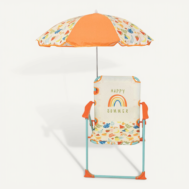 Chaise Pliante Fruity's Enfant Avec Parasol Chaise Pliante Fruity's Enfant Avec Parasol