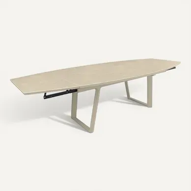 Table De Jardin Ovale Extensible Crème Manta Avec Plateau Céramique 6 Mm Table De Jardin Ovale Extensible Crème Manta Avec Plateau Céramique 6 Mm