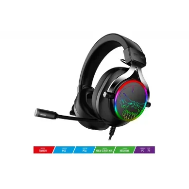 Casque Filaire Gaming Xperth600 Rvb Noir Casque Filaire Gaming Xperth600 Rvb Noir