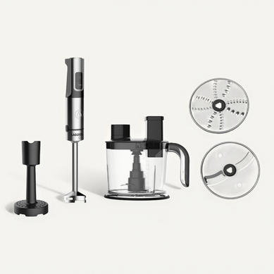 Mixeur Plongeant 1200w - 10 Pièces - 15 Vitesses Mixeur Plongeant 1200w - 10 Pièces - 15 Vitesses