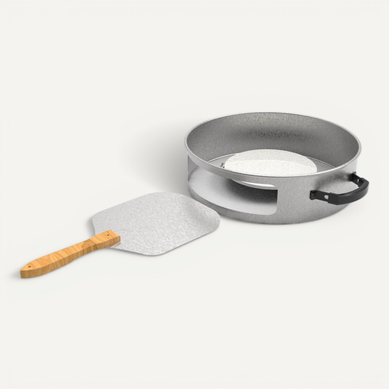 Four à Pizza Pour Barbecue Au Charbon D.57 Cm – 3 Pièces Four à Pizza Pour Barbecue Au Charbon D.57 Cm – 3 Pièces