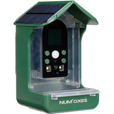 Cam1074 Mangeoire Connectée Avec Caméra 1,3 Mp, Panneau Solaire, Ip65