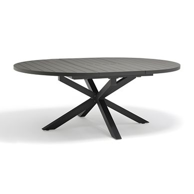 Table De Jardin 8 Places En Aluminium - Gris Anthracite - Pelosa Table De Jardin 8 Places En Aluminium - Gris Anthracite - Pelosa