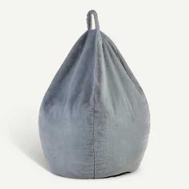 Poire D70xH90 cm TENDRESSE Gris Poire D70xH90 cm TENDRESSE Gris vue 3/4