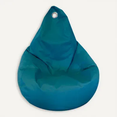 Poire D75xH110 cm CALLY Bleu Poire D75xH110 cm CALLY Bleu vue de face