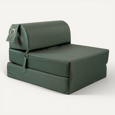 Chauffeuse L.75 cm 2 IN 1 Kaki Chauffeuse L.75 cm 2 IN 1 Kaki vue 3/4