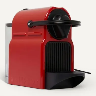 Expresso à capsules Nespresso KRUPS Inissia Rouge YY1531FD Expresso à capsules Nespresso KRUPS Inissia Rouge YY1531FD vue 3/4