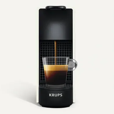Expresso à capsules KRUPS YY2912FD Mini Pure Blanc Expresso à capsules KRUPS YY2912FD Mini Pure Blanc vue de face