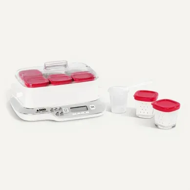 Yaourtière 6 Pots Rouge Yy5425fb Yaourtière 6 Pots Rouge Yy5425fb