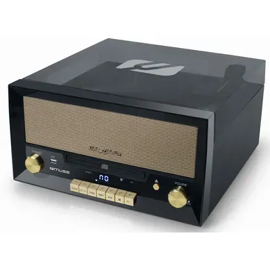 Platine Vinyle/cd/usb Stéréo 3 Vitesse 33/45/78t Mt110b