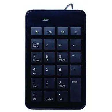 Clavier Numérique USB Filaire Compact Noir Pour Netbook Clavier Numérique USB Filaire Compact Noir Pour Netbook