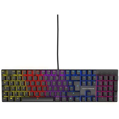 Clavier Gaming Mécanique Filaire Azerty 104 Touches Blue Rgb Noir Clavier Gaming Mécanique Filaire Azerty 104 Touches Blue Rgb Noir