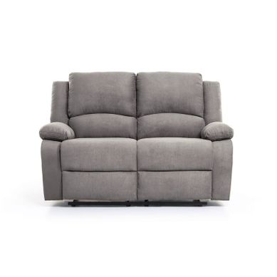 Canapé Relaxation 2 Places En Microfibre Detente - Gris Canapé Relaxation 2 Places En Microfibre Detente - Gris