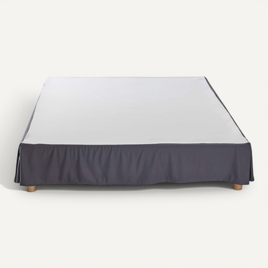 Cache-sommier Intégral Gris 160x200 Cache-sommier Intégral Gris 160x200
